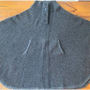 Wallace Madewell 100% merino wool poncho sweater XS/S